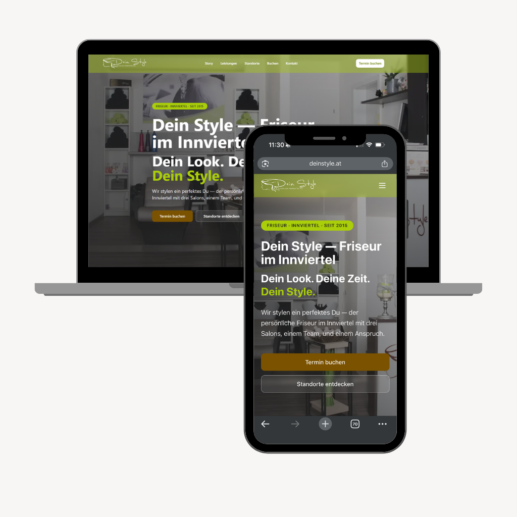 Screenshot deinstyle.at