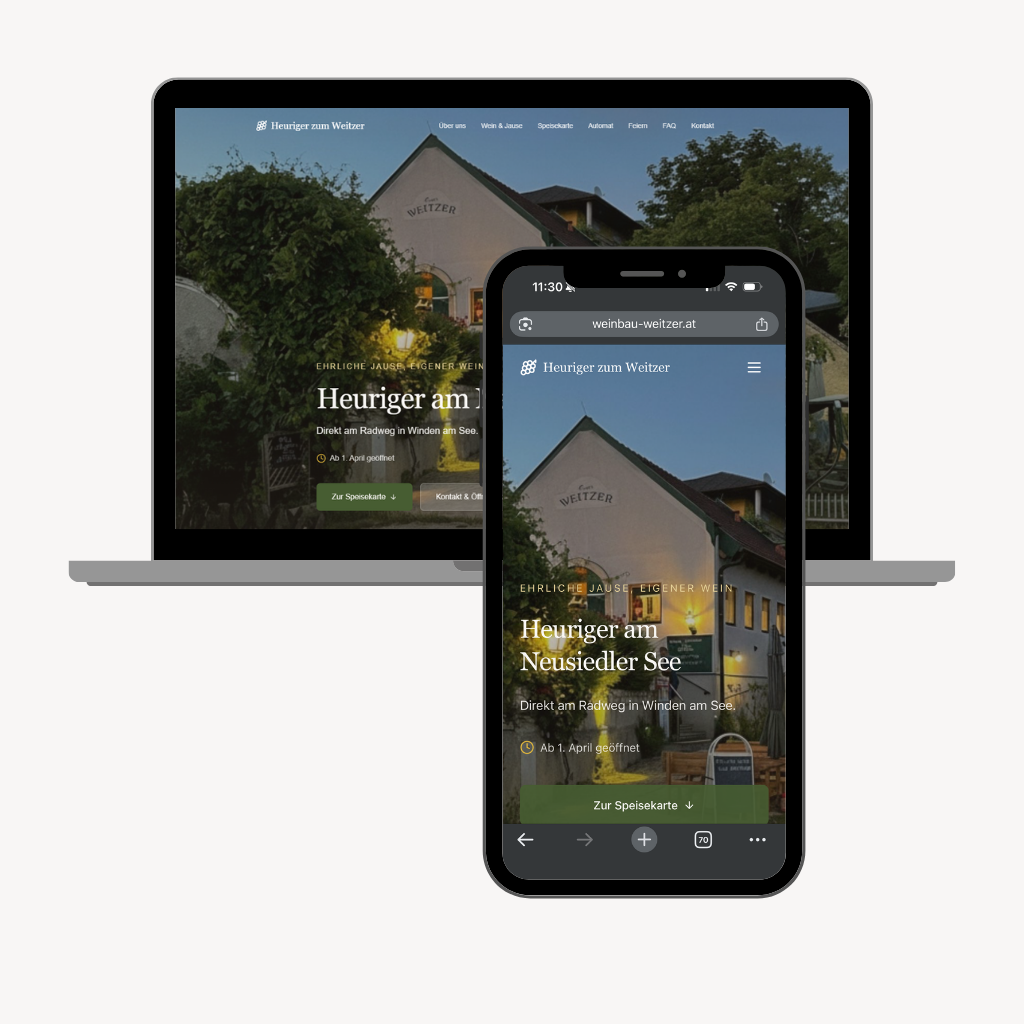 Screenshot weinbau-weitzer.at